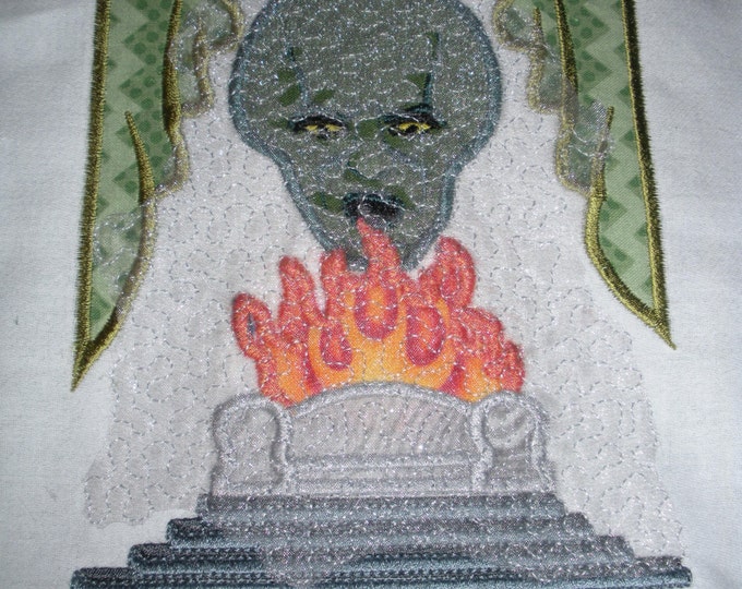 The Wizard - The Wonderful Wizard of Oz  - machine embroidery applique designs - 5x7, 6x10