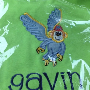 Winged monkeys, flying monkeys, single files, 3 types  - The Wonderful Wizard of Oz  - machine embroidery applique designs -  5x7