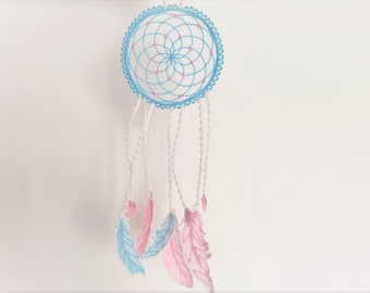 Dream Catcher with feathers kids Native American design Dreamcatcher FSL Free standing lace machine embroidery designs for hoop 5x7, 6x10