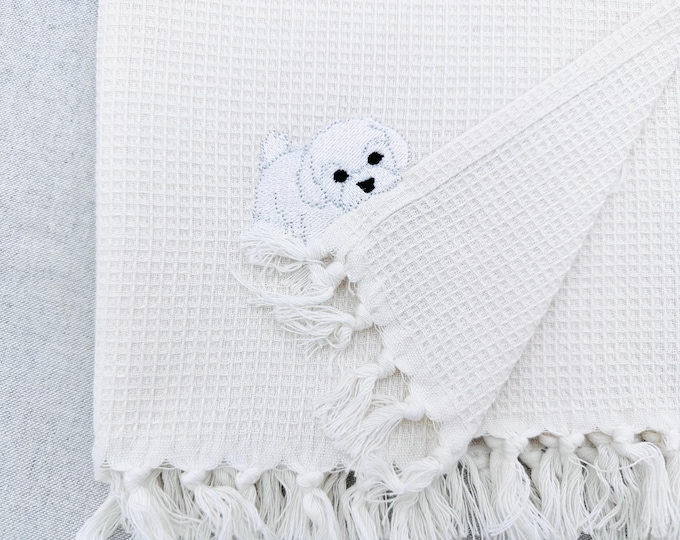 Lovely playing Bichon Frise Puppy Dog Mama kitchen dish towel pet animal kids machine embroidery designs ITH project simply in the hoop