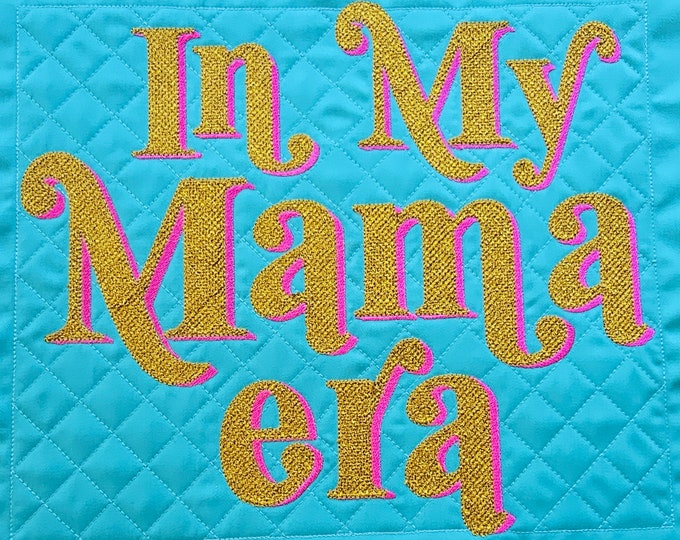 Vintage Glitter Font HTV glitter vinyl monogram sparkling Retro alphabet letters machine embroidery designs sizes 1.8 up to 4.4 inches, BX