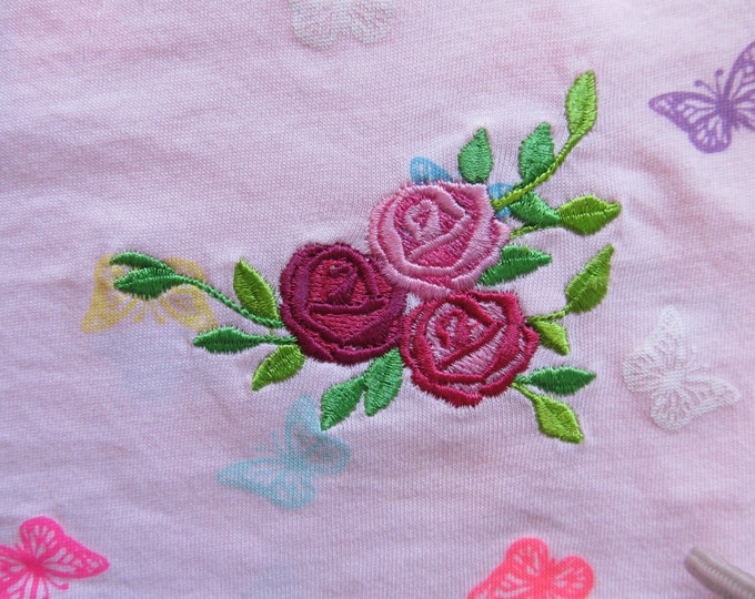 Accent mini flowers, machine embroidery designs, Big set assorted sizes, mini beautiful roses, rose embroidery, Rose embroidery accent