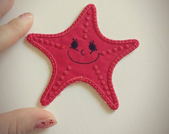 Starfish awesome patch - machine embroidery Starfish  patch applique designs assorted sizes mini designs  INSTANT DOWNLOAD