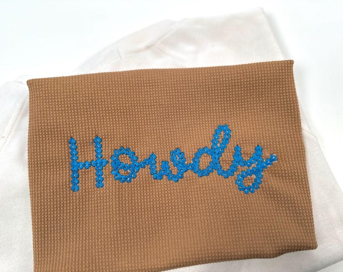 Extra Bold Chain FONT machine embroidery designs handwritten script chain stitch alphabet Monogram knit sweater effect sizes 1.8 to 3.5in