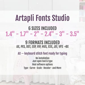 Scalloped Waves Font — Alphabet sizes (1)