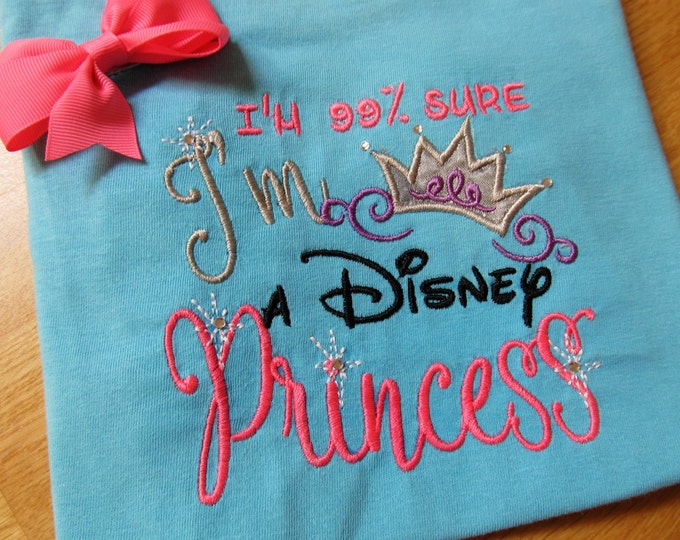 Daddy's little GIRL Princess with a crown applique kids outfit machine embroidery designs for hoop 4x4 and 5x7 princess saying quote design