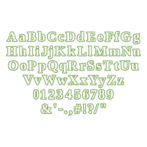 Applique FONT Tilda satin stitch and hand stitch effect 2 outline Alphabet Monogram – Instant Download Digital File Instant Download By Artapli Embroidery Format PES HUS DST JEF EXP VP3 XXX EXP