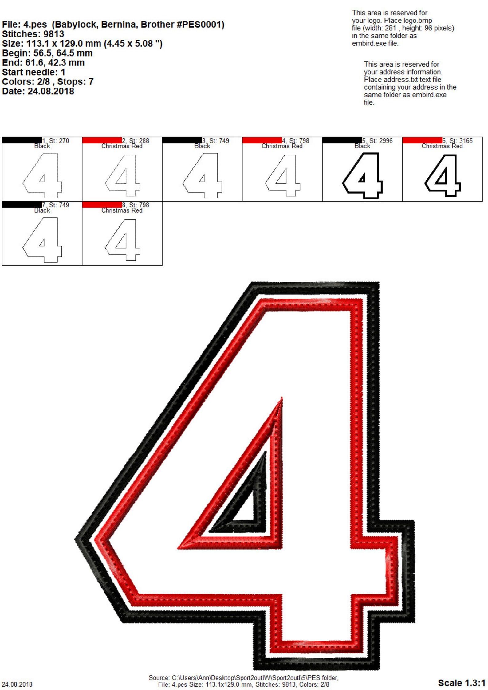 Varsity Collegiate Athletic Block Type Font Machine Embroidery Designs ...