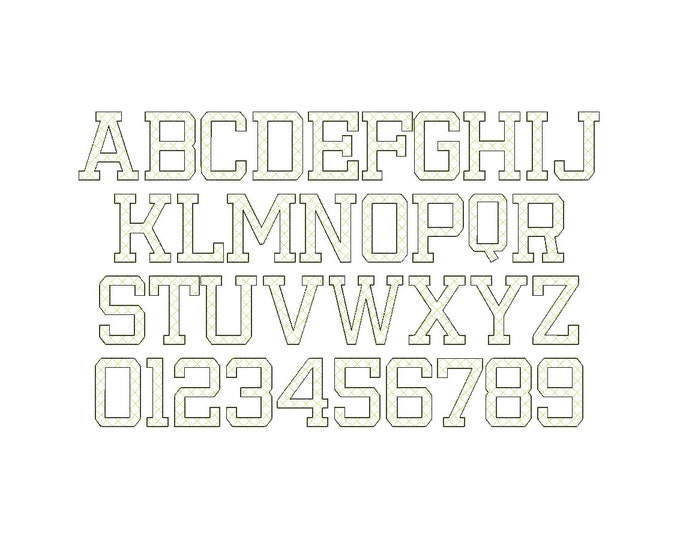 light stitch diamond glitter FONT machine embroidery designs assorted sizes Quilt Alphabet letters and numbers boy name monogram BX included