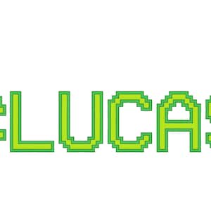 Miner Bricks pixel Font machine embroidery applique alphabet, monogram, machine embroidery design, bricks letters, brick INSTANT DOWNLOAD