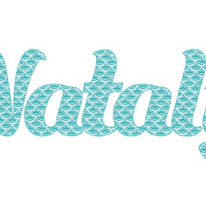 Scallops font Scalloped Mermaid Monogram FONT alphabet letters machine embroidery designs many sizes awesome mermaid tail kids girl BX font