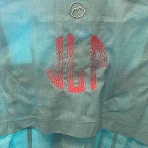 BX Included! Iridescent 2 Color Circle Monogram Frame and New Circle ...