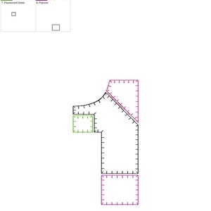 Iron Patchwork raggedy edges Applique FONT alphabet and numbers machine embroidery designs sizes for hoop 4x4 5x7 6x10 open edge Monogram image 7