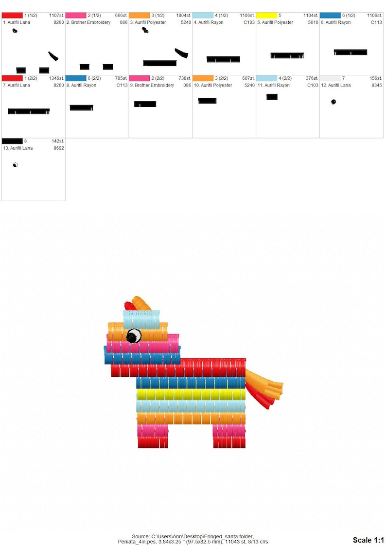 Puede incluir: Una colorida pi&ntilde;ata con forma de burro con un patr&oacute;n de arco&iacute;ris. La pi&ntilde;ata est&aacute; hecha de papel mach&eacute; y est&aacute; decorada con serpentinas y papel de seda.