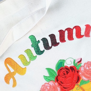 Rainbow Iridescent 2 tone gradient FONT monogram alphabet machine embroidery designs ombre script font BX included! NO special thread!