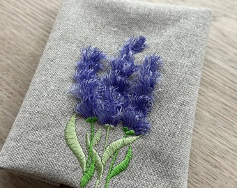 Lavender Fringed Flower Stems Fluffy Fringe wild floral field Lavender Embroidery File machine embroidery designs download lavender fuzzy