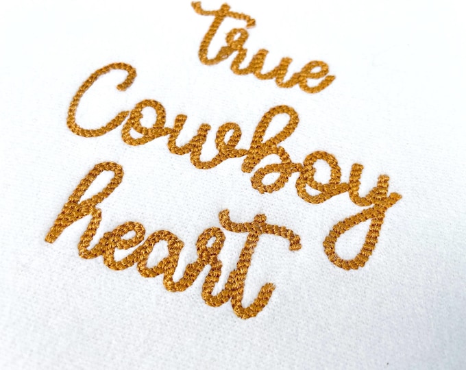 Mini Rope stitch FONT Whimsy Cowboy rodeo textured Alphabet Monogram Machine Embroidery Designs handwritten letters sizes 0.8 up to 1.5 inch