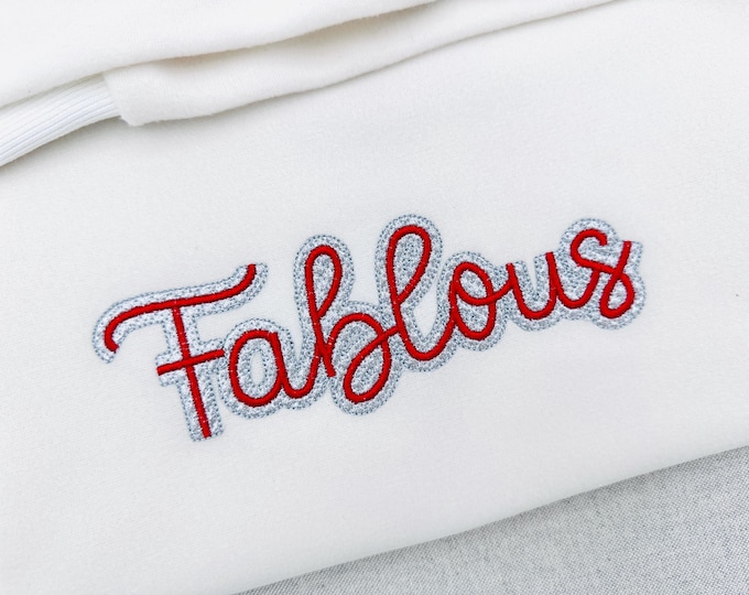 HTV vinyl satin stitch FONT Glow glitter layer applique machine embroidery designs handwritten Alphabet Monogram sizes 1.6 up to 3.4 inch BX