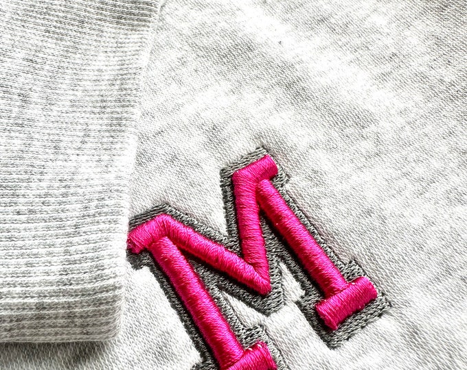 Puff and fill stitch 2 colors duo tone Embroidery Font machine embroidery designs Puffy Foam alphabet monogram Block Font small double BX 3d