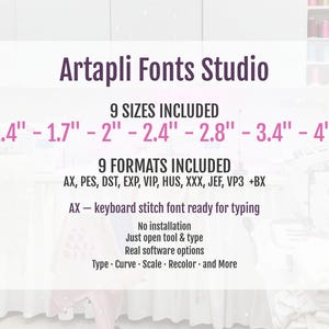 Shadow Handwritten Font — Alphabet sizes (1)