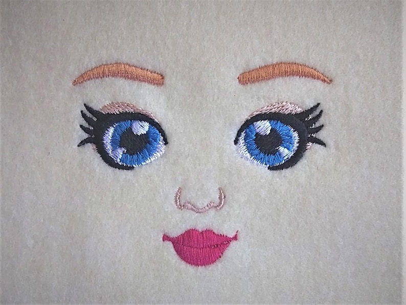 Embroidered doll eyes  doll eyessafety eyeseye designcardmaking Embroidered doll eyes  doll eyessafety eyeseye designcardmaking