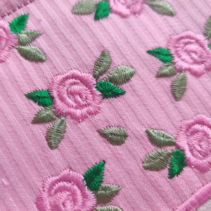 Awesome classic roses mini sizes for fabric embellishment and great add-on to any design flower machine embroidery design in assorted sizes