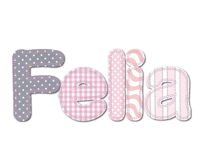BX included! Kids Free Edge Raggedy Applique Alphabet Font machine embroidery designs sizes 2, 3 up to 5.5  Uppercase, lowercase