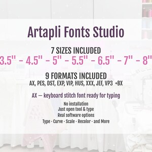 Awesome Stacked Font — Alphabet sizes (1)