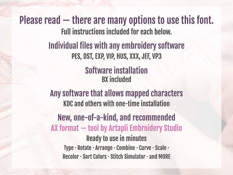 Cute Fringed Font Emilia — Please read, usage guide (read)
