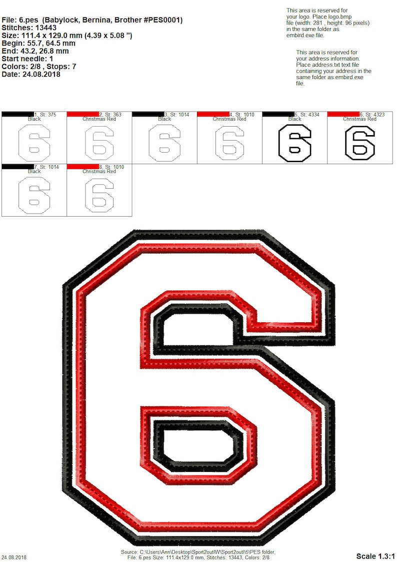 Varsity Collegiate Athletic Block Type Font Machine Embroidery Etsy