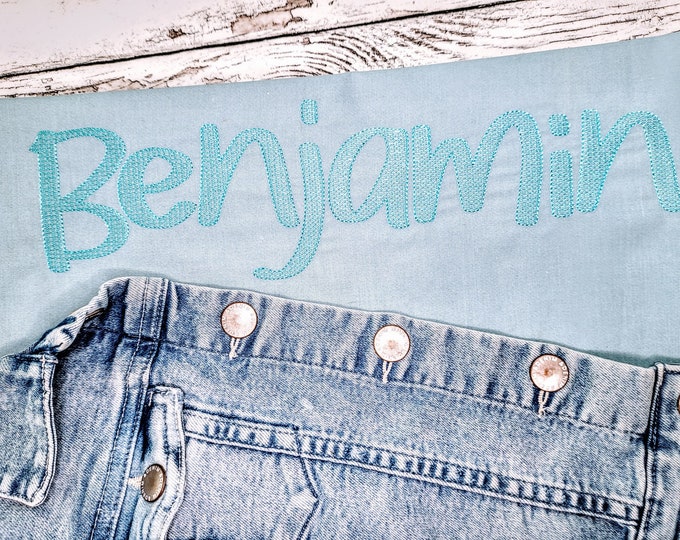 Quick Sketch Fill Bean Stitch Font light stitch machine embroidery designs alphabet letters many sizes, kids baby boy girl playful, BX font