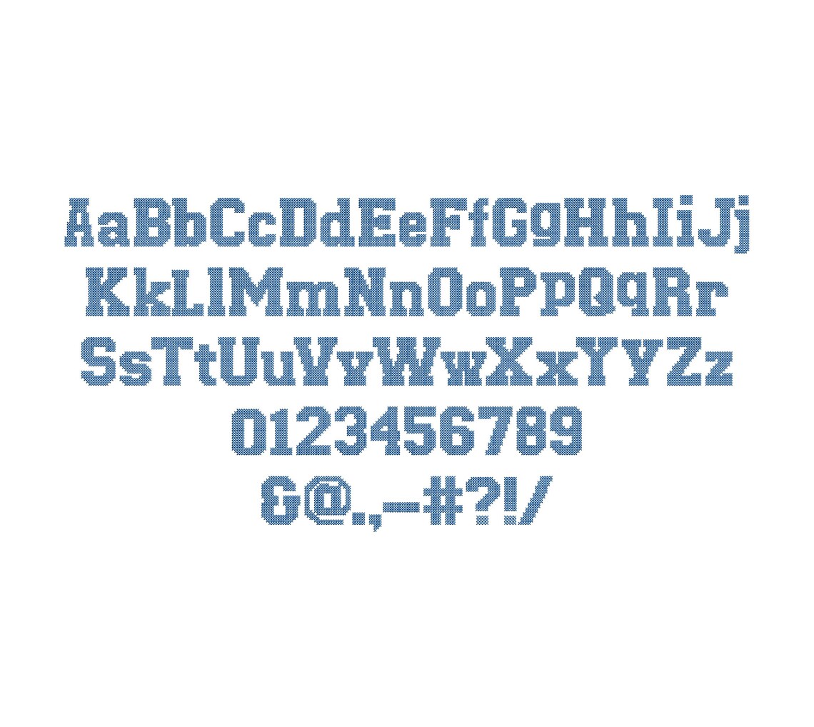 Cross Stitch Font Sport Block Font Machine Embroidery Designs Alphabet ...