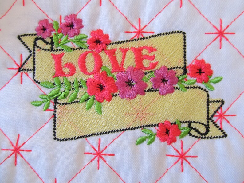 Mini vine of leaves and flowers Machine embroidery designs Etsy