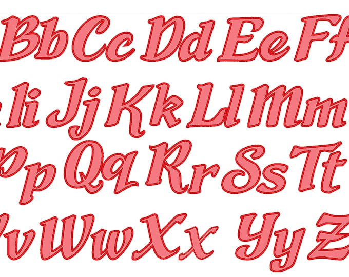 Monogram applique Font machine embroidery applique designs, monogram, alphabet 2, 3, 4, 4.5 lowercase uppercase letters and punctuation