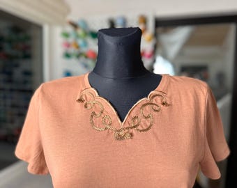 Rope stitch Neckline cutout machine embroidery designs curly rope celtic knot fringed tassel outfit t-shirt sweatshirt collar many sizes