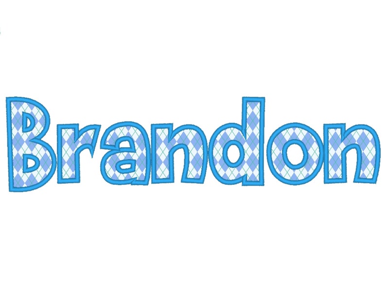 Boy Monogram Font Applique Machine Embroidery Designs Alphabet Letters ...