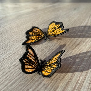 Cute FSL Butterfly Dimensional Free Standing Lace Machine Embroidery ...