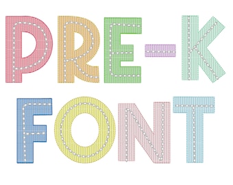 Light stitch embroidery alphabet School Sketch stitch embroidery Font Bean stitch machine embroidery designs sweetie 1.5 thru 5 inches, BX