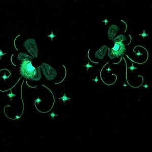 Firefly - Glow in the dark special machine embroidery designs INSTANT DOWNLOAD for hoop 4x4, 5x7 kids magic fairytale cute firefly bug