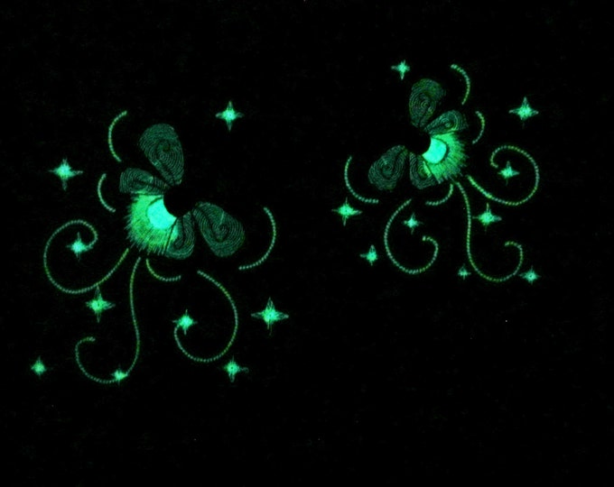 Firefly - Glow in the dark special machine embroidery designs INSTANT DOWNLOAD for hoop 4x4, 5x7 kids magic fairytale cute firefly bug