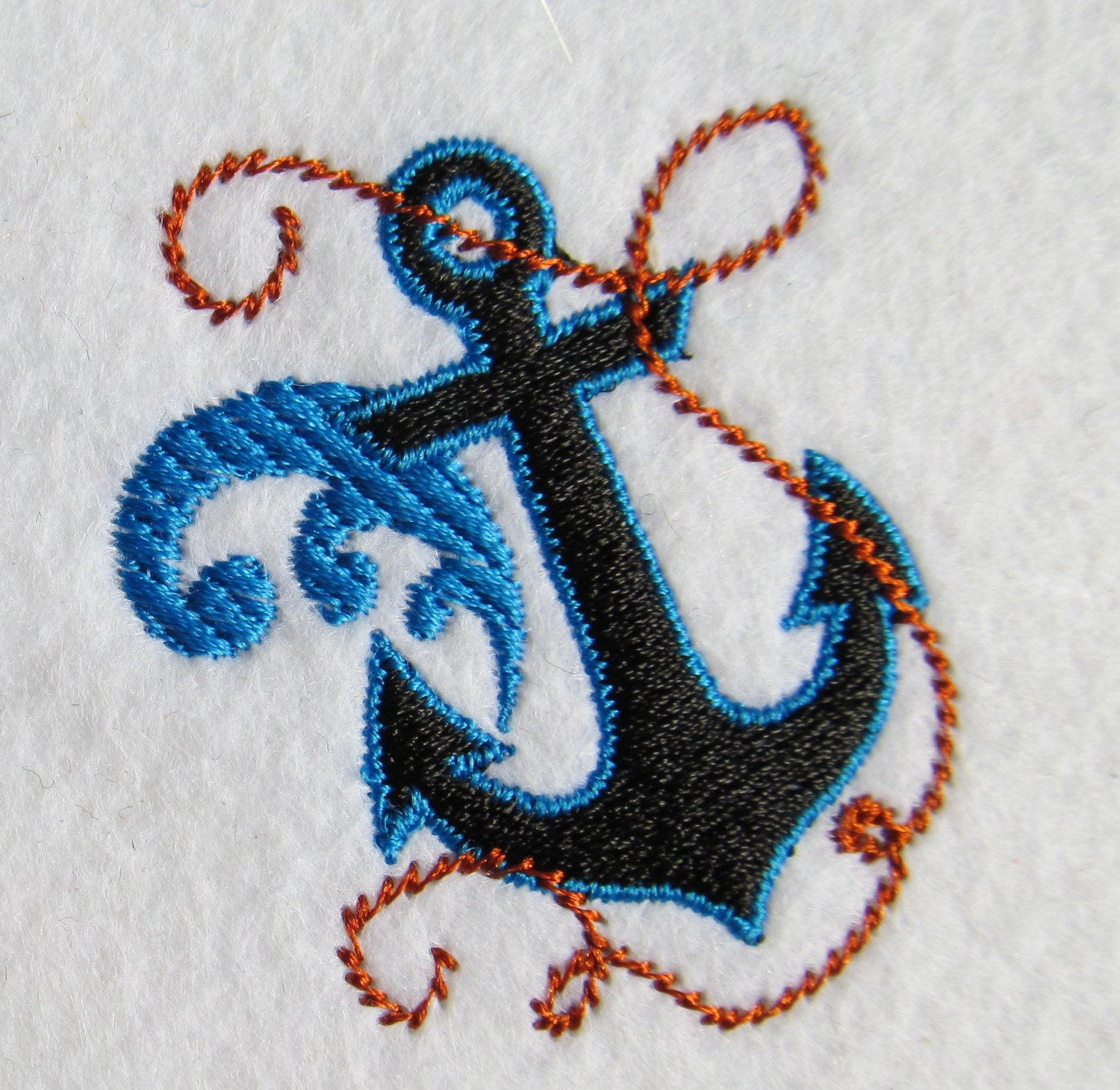 Awesome and simply anchor embroidery and applique designs, lot of sizes urban embroidery