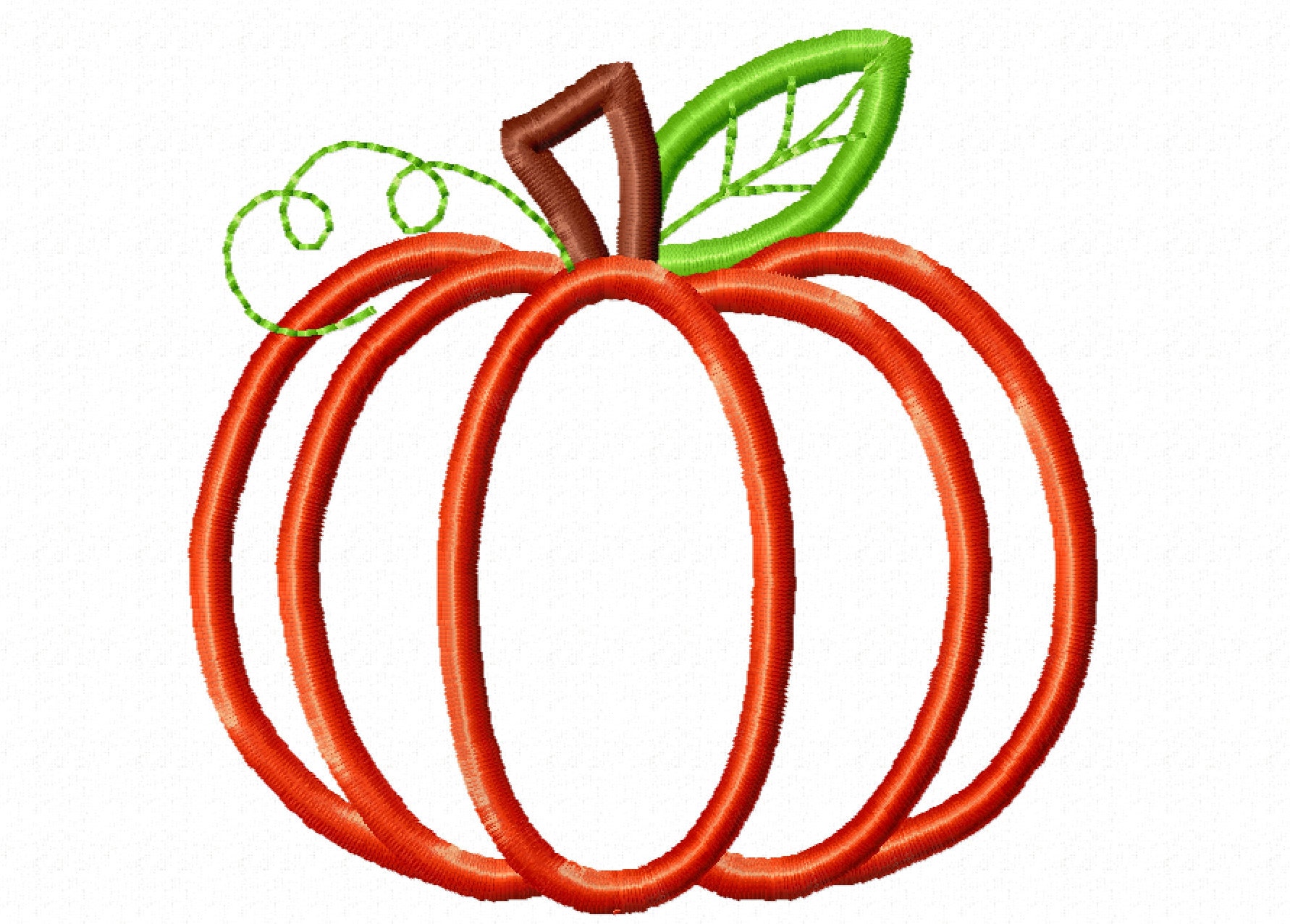 Classic Pumpkin Applique Design Fall Pumpkin awesome classic
