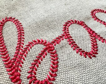 NEW! Baseball stitch FONT awesome sports stitch handwritten script alphabet letters machine embroidery designs multiple sizes 1.6 up to 3in
