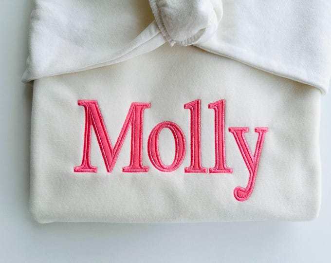 Monogram Applique Font bold alphabet new Roman style machine embroidery designs letters and numbers many sizes 2 up to 4.7 inch BX
