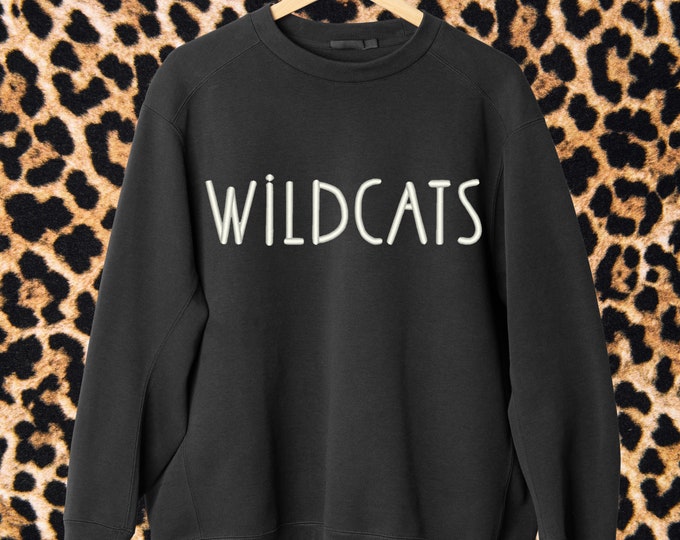 Puff Wildcats Embroidery font machine embroidery designs 3D raised Puffy Foam Wild alphabet monogram Block Font 1.5. 1.8, 2.2, 2.6, 3inch BX