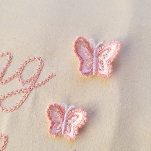 Small Mini FSL Butterfly Free Standing Lace Machine Embroidery Designs ...