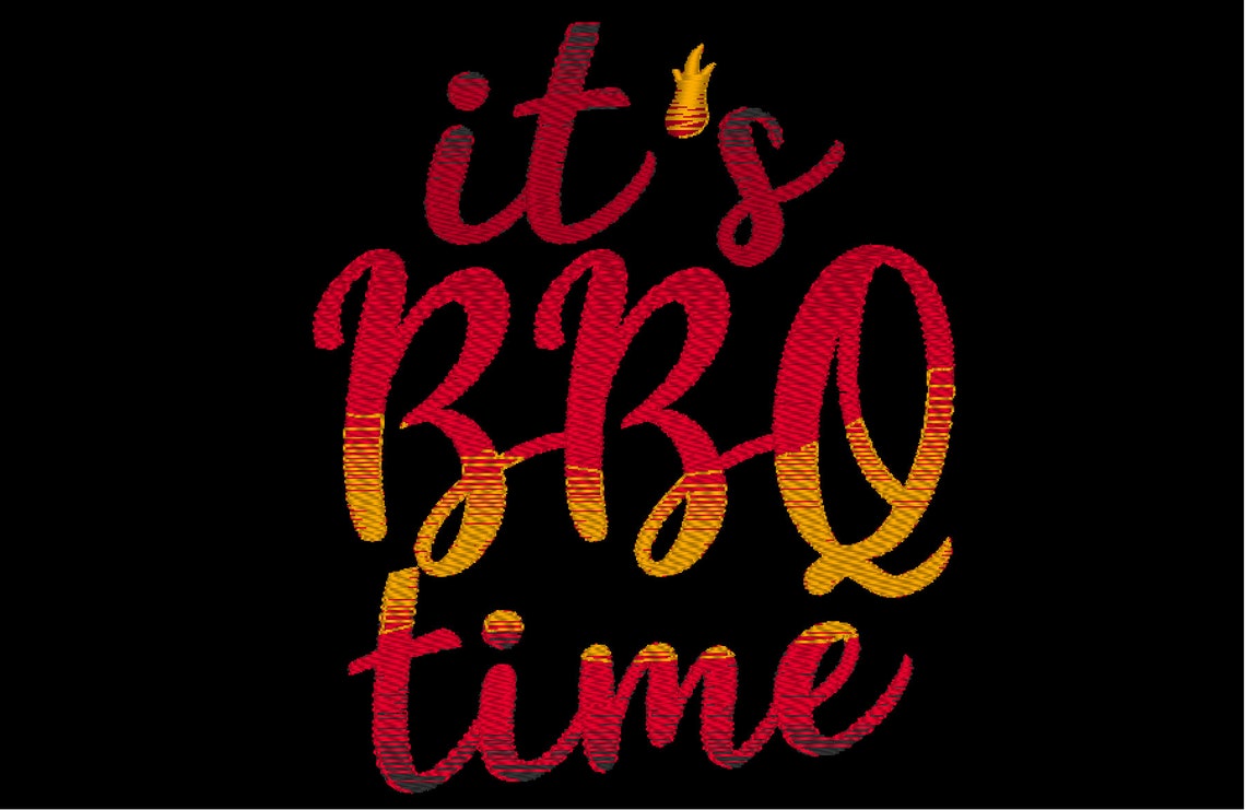 Its BBQ Time It is Barbecue Time Apron Kitchen Towel Etsy