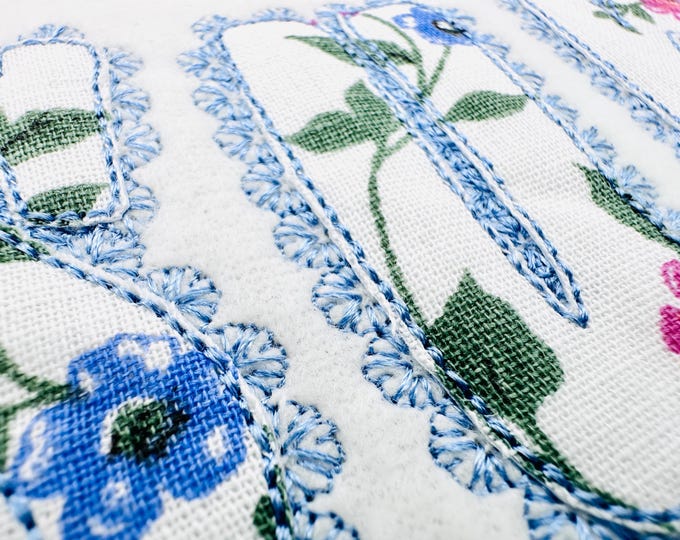 Lace Edge FONT raggedy edge applique Alphabet Monogram vintage style girls letters machine embroidery designs sizes 2.3 up to 4 inch, BX