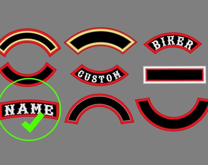 Arc shape for Rocker - one shape - machine embroidery applique designs assorted sizes for hoop 4x4 and 5x7, 6x10, 8x12, BX included