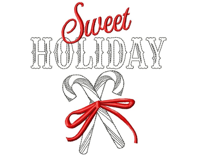 Sweet Holiday Light stitch old fashioned classic Happy Holidays Christmas Kitchen dish towel quote saying machine embroidery design hoop 5x7